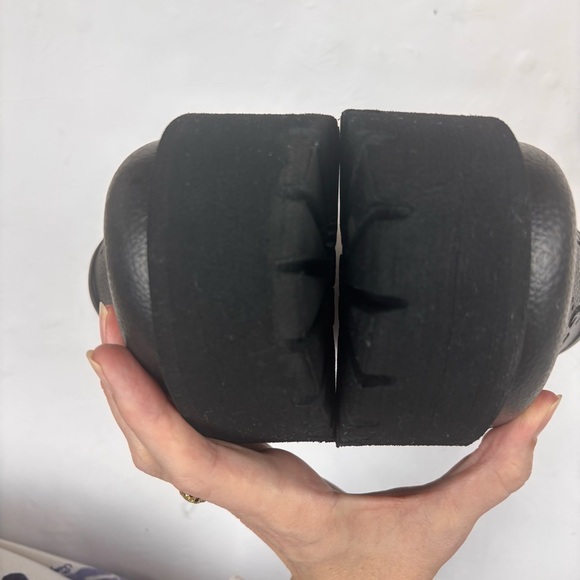 Gucci Elea GG Rubber Platform Clog Slides Black Lug Sole Mule EU 38 Women - Picture 15 of 16